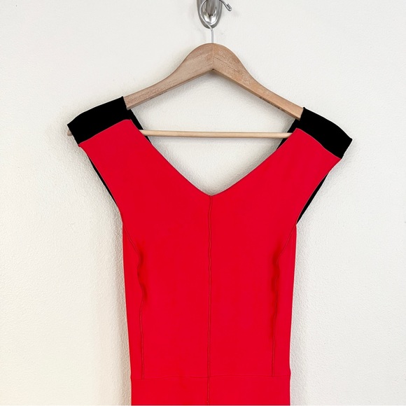 RAG & BONE Sleeveless Cross Back Midi Dress in Sunburst - Picture 5 of 11